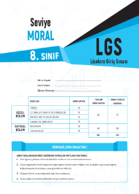 1. Deneme (Seviye Moral)