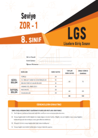 4. Deneme (Seviye Zor - 1)
